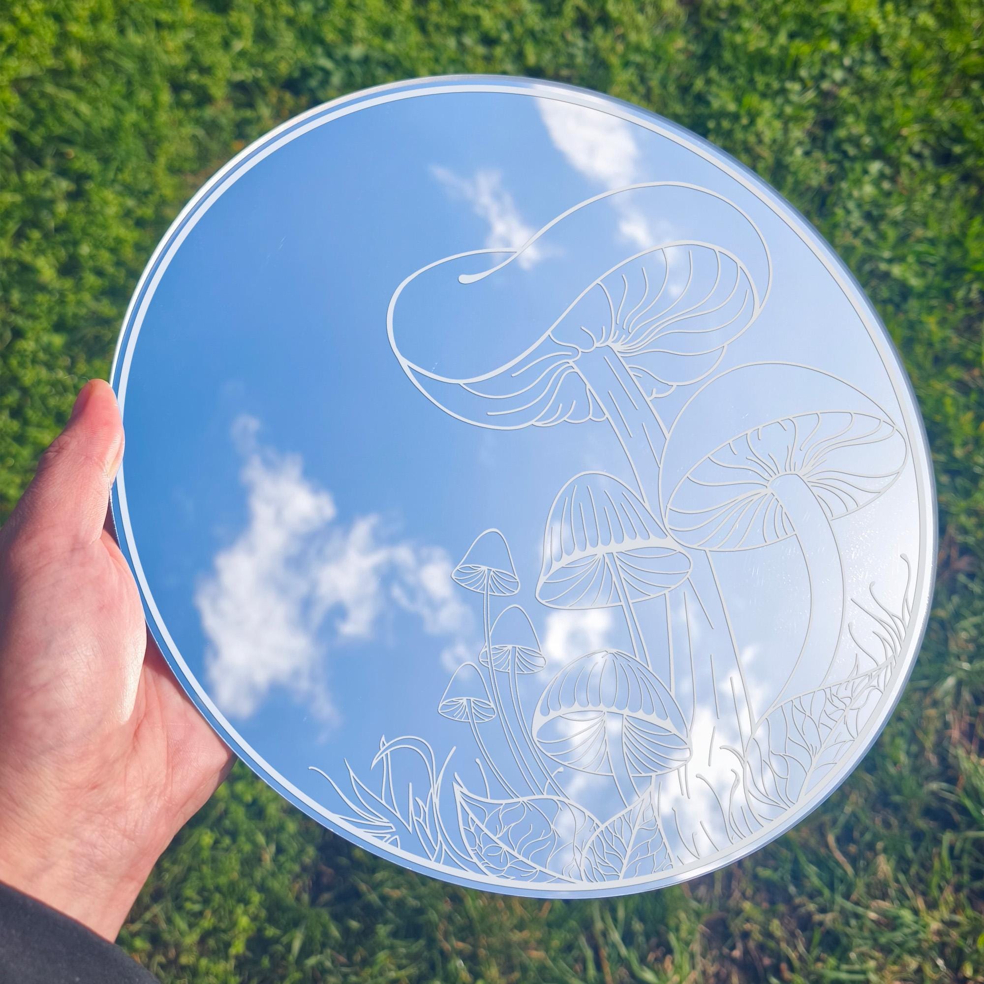 Mushroom Woodland Mirror