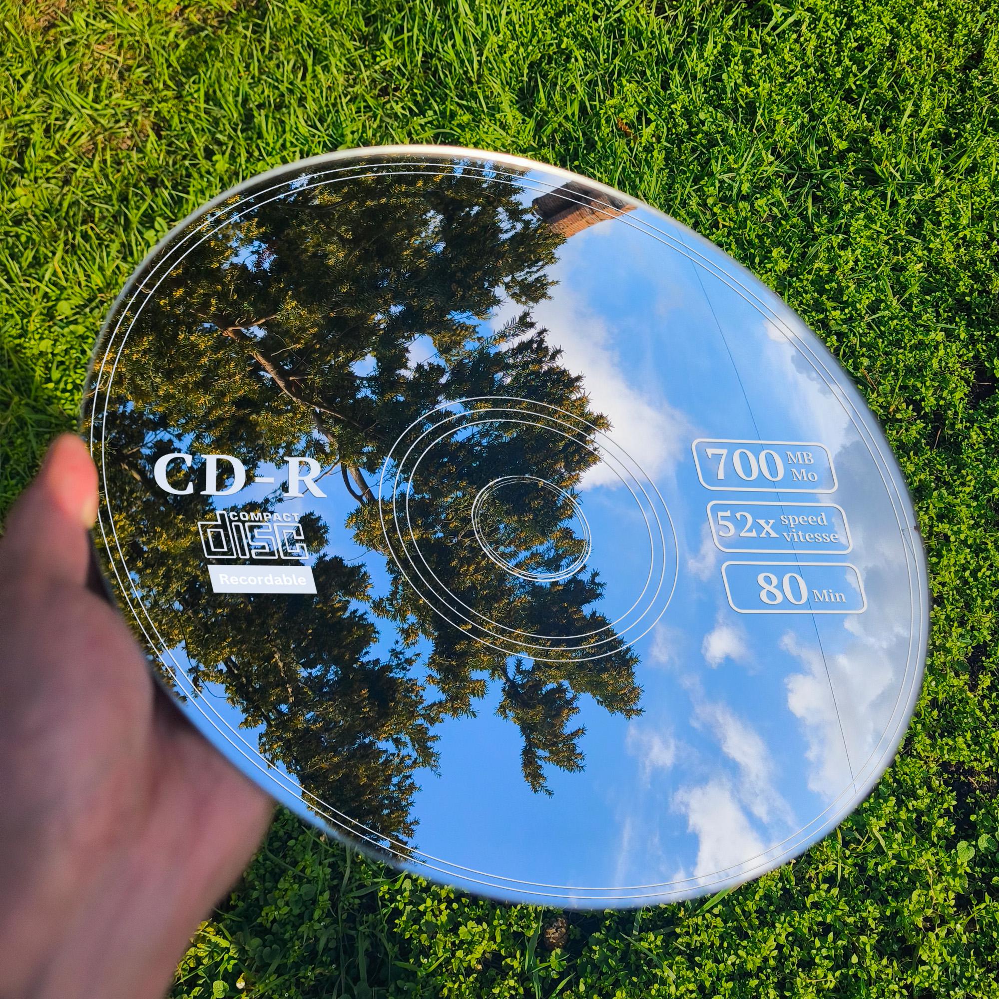 Retro CD Mirror