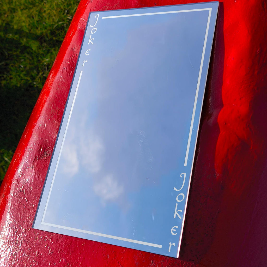 Wildcard Joker Card Mirror