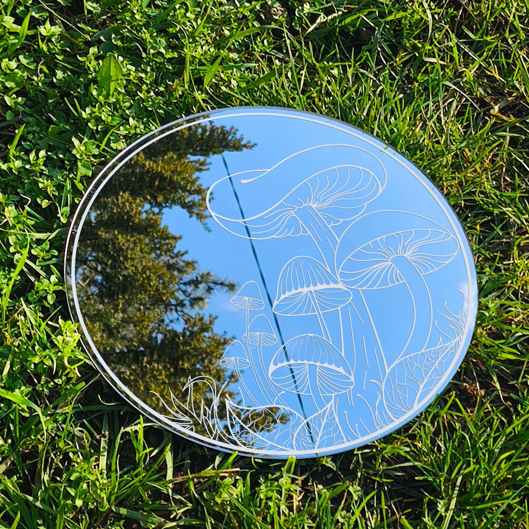Mushroom Woodland Mirror