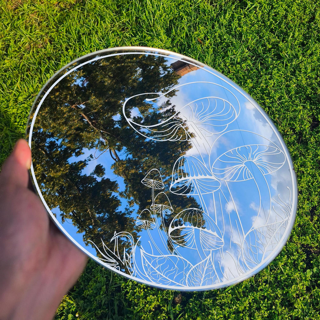 Mushroom Woodland Mirror
